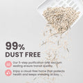 Lady N Cat Attract Tofu Litter – Natural Attractant Formula for Litter Box Training, Calming Pheromone for Multi-Cat Homes, Granular Mini-Pellet Shape for Self-Cleaning Box, 9lb