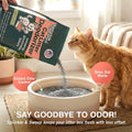 Sprinkle & Sweep: Litter Box Deodorizer - 8oz Bag - Cat & Kitten Home Odor Neutralizer, Ultra-Absorbent Formula, Non-Toxic & Safe, Pet Smell Control