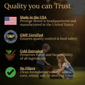 Multivitamins, Balanced Nutrition for Dachshund, 90 Count, Made in the USA with Real Bacon