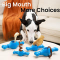 ChewEasy Interactive Bully Stick Holder for Dogs, Prevent Chocking Safety Device, Long Enough Screw to Lock, Seesaw Shape(Small)