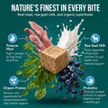Shepherd Boy Farms Freeze Dried Raw Dog Food, Rabbit Recipe, All Natural, No Synthetics, Made in USA with Goat's Milk & Organic Produce, High Protein, Complete Meal (14oz)