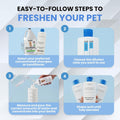 Dilution Bottle for Dog Shampoo, Mixing Bottle for Professional and Home Grooming, for Shampoo, Conditioner, and Solutions, Unscented, 35 oz (1 Pack) [We Love Doodles]