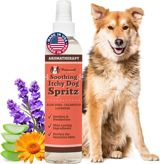 Natural Dog Company Dog Spray for Itchy Skin - 8 oz