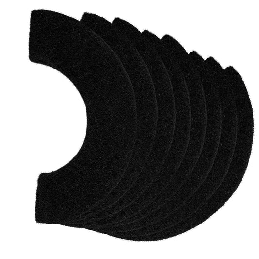 8 Pack Carbon Filters Compatible with Litter Robot 4, Activated Charcoal Cat Litter Box Filters Replacement to Absorb Odors Litter Box Deodorizer Controls Moisture and Keep Home Fresh