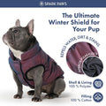 Spark Paws Dog Winter Coat Jacket - Warm Dog Clothes for Small Large Dogs