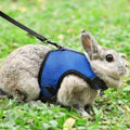 PETTOM Bunny Rabbit Harness with Stretchy Leash Cute Adjustable Buckle Breathable Mesh Vest for Kitten Small Pets Walkin