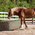 Riakrum 2 Pcs 47 x 20 x 20 Inch Large Square Bale Hay Net Horse