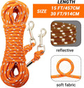 PETPMEEE Cat Leash - 15 ft / 30 ft Reflective Long Cat Leash Outdoor for Walking Training Playing - Escape Proof Yard Lead Pet Leash Also for Cats, Small Dogs, Puppy, Kitten, Rabbit