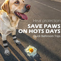 EXPAWLORER 6Pcs Anti-Slip Dog Socks to Prevent Licking Paws,Dog Shoes for Hot Pavement,Dog Booties Traction Control on H