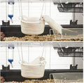 JWShang Rat Hanging Basket Bed for Cage - Chew Proof Small Animal Hammock with Sturdy Chains, Durable Rat Sleeping Nest 