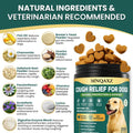Dog Cough Relief Chews for Cough & Breathing Discomfort, Safe Treats