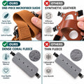 Bearded Dragon Leash & Harness Set with Travel Carrier Sling