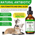 Natural Antibiotic for Cats - Broad Spectrum Herbal Remedy for Infections & Inflammation, Supports Immune System & Allergy Itch Relief, Chemical-Free Liquid Formula for All Breeds, 2oz