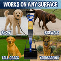 Bodhi Dog Complete Poo Pack- 24" Pooper Scooper, Poop Bags, & Waste Bag Holder, Ideal for Small to XL Pets - Durable, Ea