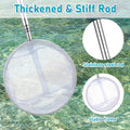 4 PCS Fish Tank Shrimp Net Extendable Handle, Aquarium Stainless Steel Small Fishing Net with Adjustable Handle Fishtank