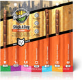PETBEING Stick a Day Cats | Specially Formulated 7-in-1 Functions Daily Real Meat Supplement for Cats | Cat Chew Stick & Pet Vitamins Supplements Combination (7-Pack x 4, Mix)