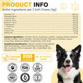 Flea and Tick Chewables for Dogs - 200 Ct - Flea and Tick Chews Supplement