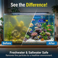 MAQIHAN Aquarium Filter Media Pad - White Filter Floss, 39.4 x 11.8 Inch