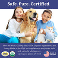 Wholistic Pet Organics Spirulina Powder for Dogs and Cats - Antioxidant Support for Dogs and Cats - Immune Support Supplement, Promotes Overall Wellness - Human-Grade Superfood for Pets - 85 Scoops