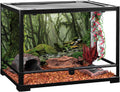 36x20 in Terrarium Backdrop Foggy Forest Stream Reptile Habitat Background