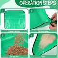 3 PCS Travel Litter Box Set Including Portable Litter Box Collapsible Cat Travel Bag and Cat Litter Scoop Portable Cat Litter Box for Travel