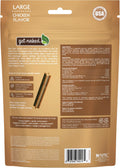 Get Naked Dental Sticks Grain-Free Chicken Flavor Dog Treats, Senior Health Large 6.6-oz Bag