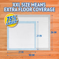 OUT! Petcare Puppy Pads XXL, Heavy Duty, Leak Proof Pee Pads for Dogs, Potty Training & Housebreaking, Puppy Essentials (26"x30", 30 Count)