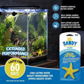 Sandy The Bio-Support Starfish - 1 Pack, Yellow- Promotes A Healthy Balanced Aquarium Ecosystem, Probiotic Growth, Tank 