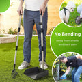 Outdoor Dog Poop Trash Can with Pooper Scooper & 60 Free Poop Bags -20 L/5.2 Gallon Dog Waste Trash Can Pet Waste Dispos