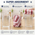 Dog Bathrobe, Quick-Dry Striped Drying Robe