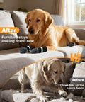 Non Slip Dog Socks with Double Sided Grips for Hardwood Floors L