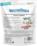 DreamBone Dental Mini Bones Rawhide-Free Dog Treats, 24 Count