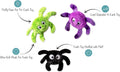 Fringe Studio, Creepy CRAWLY Spiders, Small Plush Dog Toy 3PCS Set, PetShop Collection (289479)