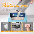 ondware Cat Litter Mat 24 x 15 in, Double Layer, Waterproof, Gray