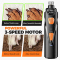 Ultra Quiet Dog Nail Grinder Kit Safe & Silent for Sensitive Dogs Cats
