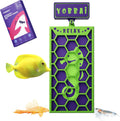 YOBBAI Magnetic Seaweed Feeder, Swinging Motion Nori Feeder, Seaweed Clip for Tangs Angels Freshwater and Shrimp Tanks