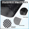 8Pcs Plastic Mesh Canvas Sheets Embroidery Aquarium Fish Tank Divider Plastic Grid Isolation Board Partition Net Pane Se
