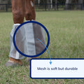 SmartEquine Deluxe Relaxed Fit Fly Boots for Horses, Pair (2), Horse Size