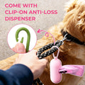 Dyforce 600 Count Dog Poop Bags Rolls with Dispenser