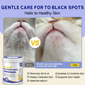 Ninibabie Cat Chin Care Wipes – Dual-Finger Wipes for Feline Acne & Blackheads, Plant-Based No-Rinse Formula, Gentle Cleansing for Sensitive Skin(Unscented-30pcs)