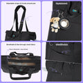Ownpets Large Dog Purse Carrier, Carrier with Pockets for Medium Pets for Travel Vet Shopping, Fits 18-20 lbs, Cat and Dog Tote Bag, Women's Hands-Free Pet Carrier Bag, (Black)