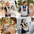 Dog Carrier Backpack, Front Dog Sling Carriers for Small Dogs