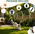 Cat Fence Topper 33FT, Cat Proof Fence Retrofit System Curved Anti Climbers