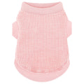 Cozy and Functional Dog Shirts for Small Puppies: Stretchable Pink Attire with Easy-On Design, Ideal for Chihuahuas and Yorkies - Enhance Comfort and Playfulness on Chill Days Small