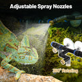 Reptile Mister Fogger, 2.2L Solo Adjustable Starter Mister for Reptile Terrariums, Programmable Misting System with High