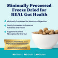 Solid Gold Freeze Dried Dog Food - W/Real Beef, Pumpkin & Superfoods - Freeze Dried Raw Dog Food Toppers for Picky Eaters to Serve as a Nutrient-Dense Meal Topper or High Protein Treats - 1.5oz