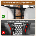 RealPlus Dog Car Barrier with Storage Pockets, 2026 Easy Install