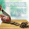 Lucy Pet Products Beef Formula Dog Food Roll 2.5 lb, (100600046)