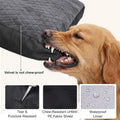 GASUR Indestructible Chew-Proof Dog Bed for Large Dogs, Durable Crate Bed
