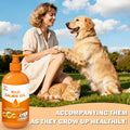 Wild Alaskan Salmon Oil for Dogs & Cats, Fish Oil Omega 3 Supplements with EPA & DHA, Support Skin & Coat, Itchy Relief,